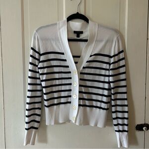 J.Crew Striped Caridgan